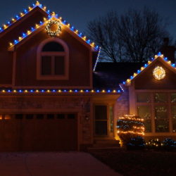Christmas Light Installation in Overland Park, KS